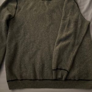 Naked Cashmere XXL, olive green w/black trim